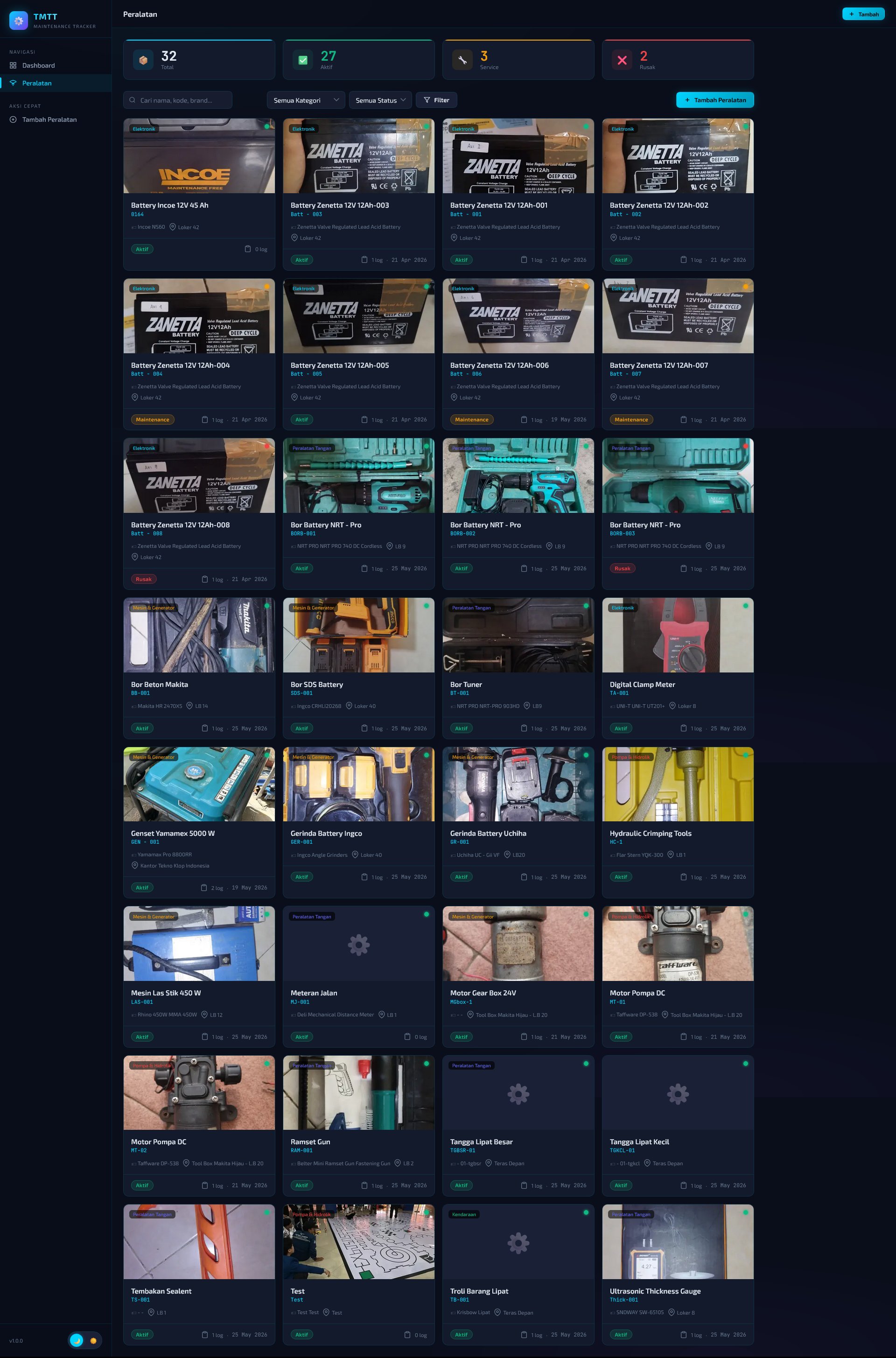 Katalog Peralatan